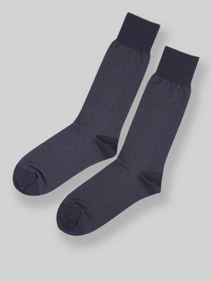 Medias Clásica con Diseño de Textura A Tono para Hombre 66310