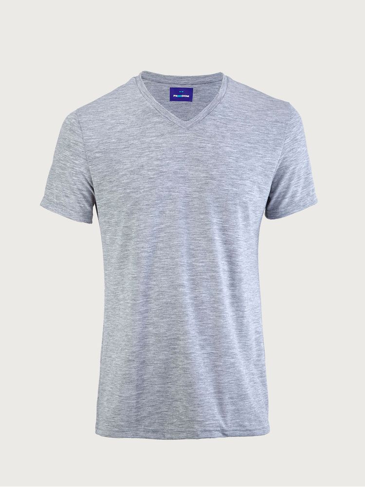 Camiseta Basic Cuello V para Hombre 02129