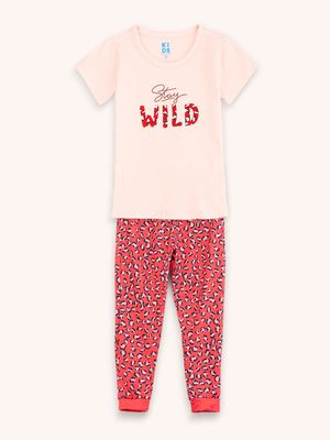 Pijama Estampada Diseño para Niña 10421