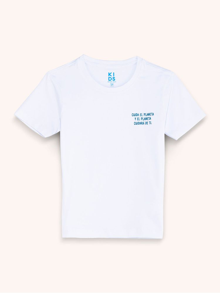 Camiseta Básica Ecológica para Niño 09850