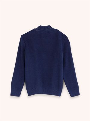 Suéter Unicolor de Algodón para Niño 10693