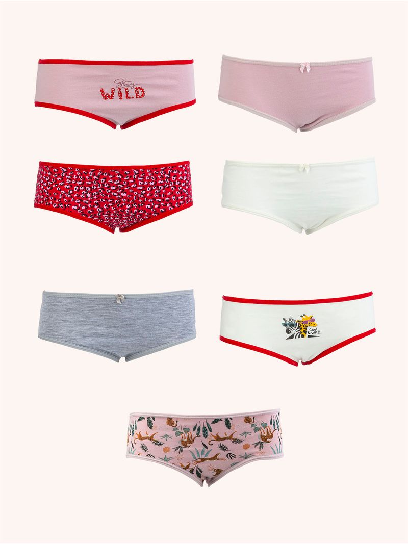 Pack x 7 Panties Varios para Ni a 10433