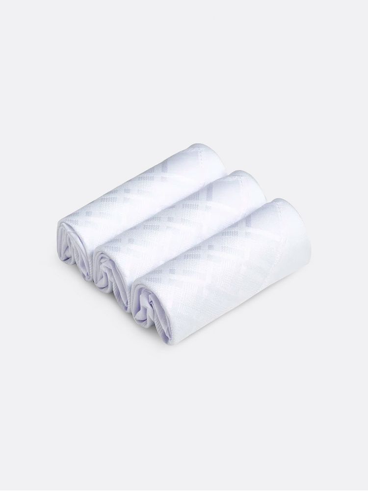 Pack X 3 Pañuelos Clásicos Unicolor en Algodón Para Hombre 86423