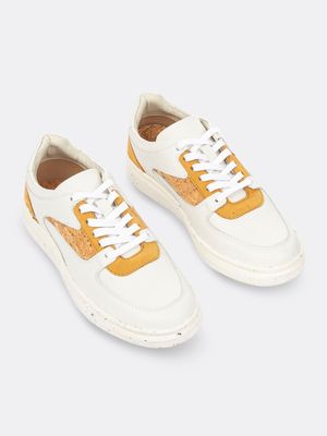 Sneakers Blancos con Detalle Color para Mujer 17061