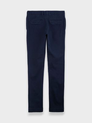 Pantalón Unicolor Slim Fit para Hombre 21279