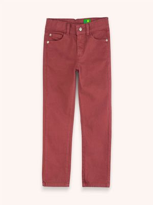 Pantalón Skinny Fit Unicolor para Niña 11978