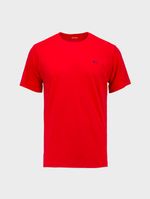 Camiseta Básica Roja Regular Fit para Hombre