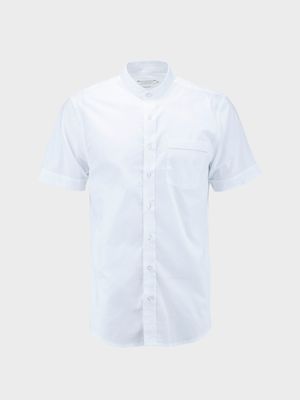 Camisa Unicolor Manga Corta para Hombre 23892