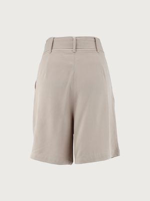 Short Unicolor con Cinturón para Mujer 22234