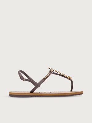 Sandalias con Cuentas Tipo Flip Flop para Mujer 25438