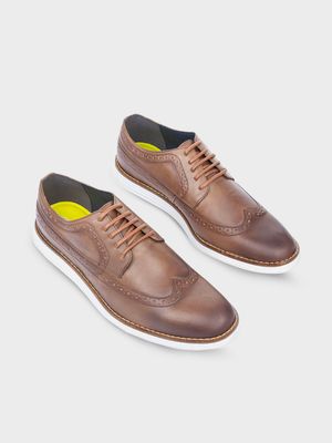 Zapatos Casuales en Cuero de Moderno Diseño para Hombre 21156