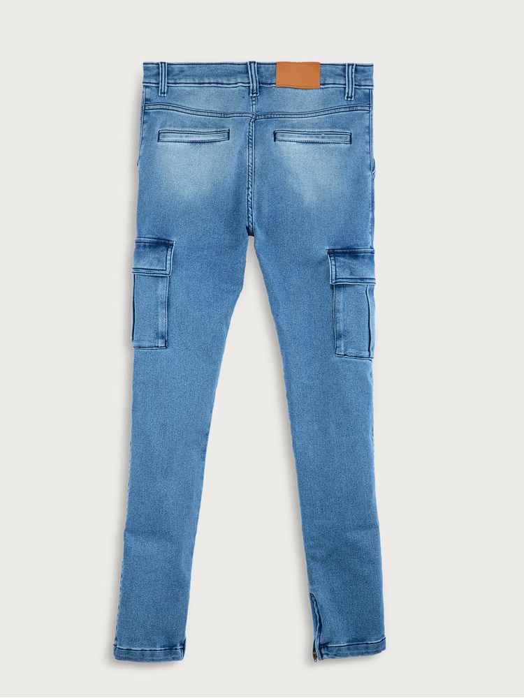 Jean Cargo Silueta Skinny Hombre 02072