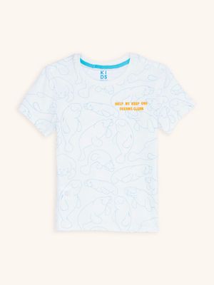 Camiseta Estampada para Niños 12075