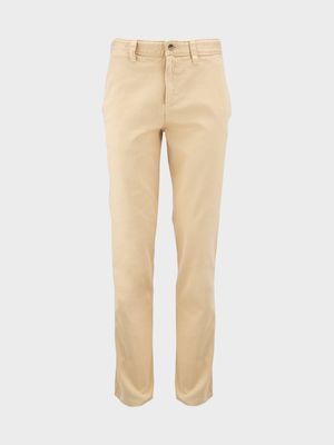 Pantalón Unicolor Regular Fit para Hombre 29616