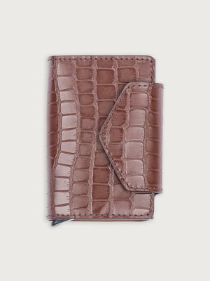 Slim Wallet con Textura Estructural para Mujer 25851