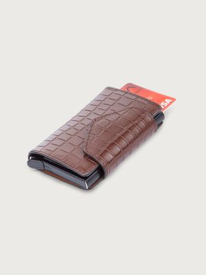 Slim Wallet con Textura Estructural para Mujer 25851