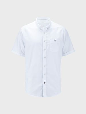 Camisa Unicolor Manga Corta para Hombre 26103