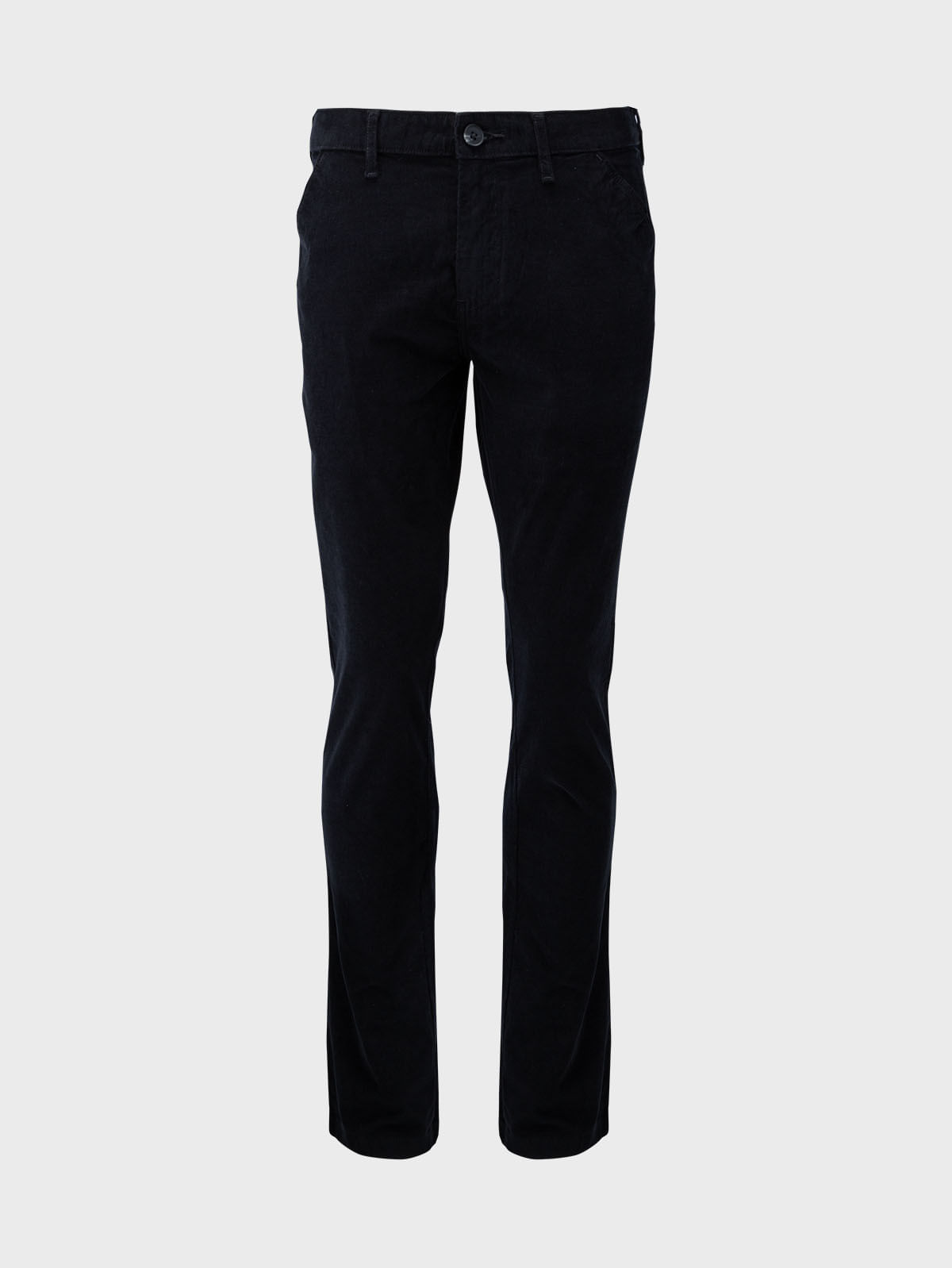 Pantalon negro con linea blanca online hombre