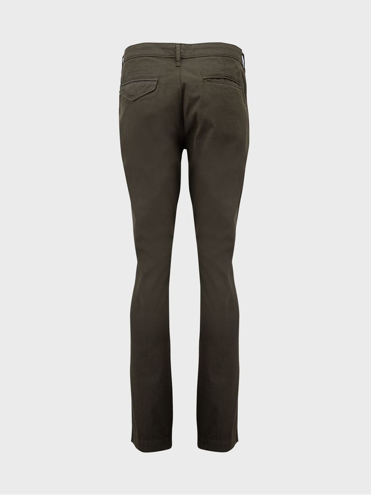 Pantalón Unicolor Slim Fit para Hombre 29695