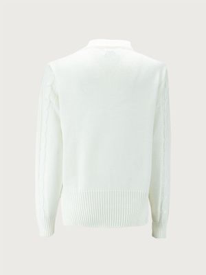 Suéter con Cuello en V para Mujer 30215