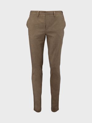 Pantalón Unicolor Slim Fit para Hombre 21636