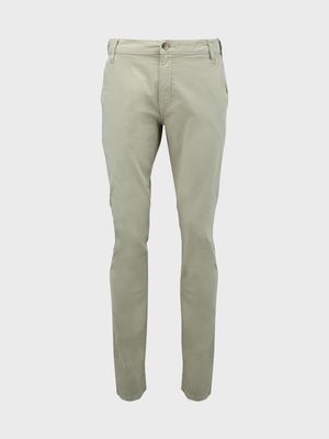 Pantalón Unicolor Slim Fit para Hombre 29692