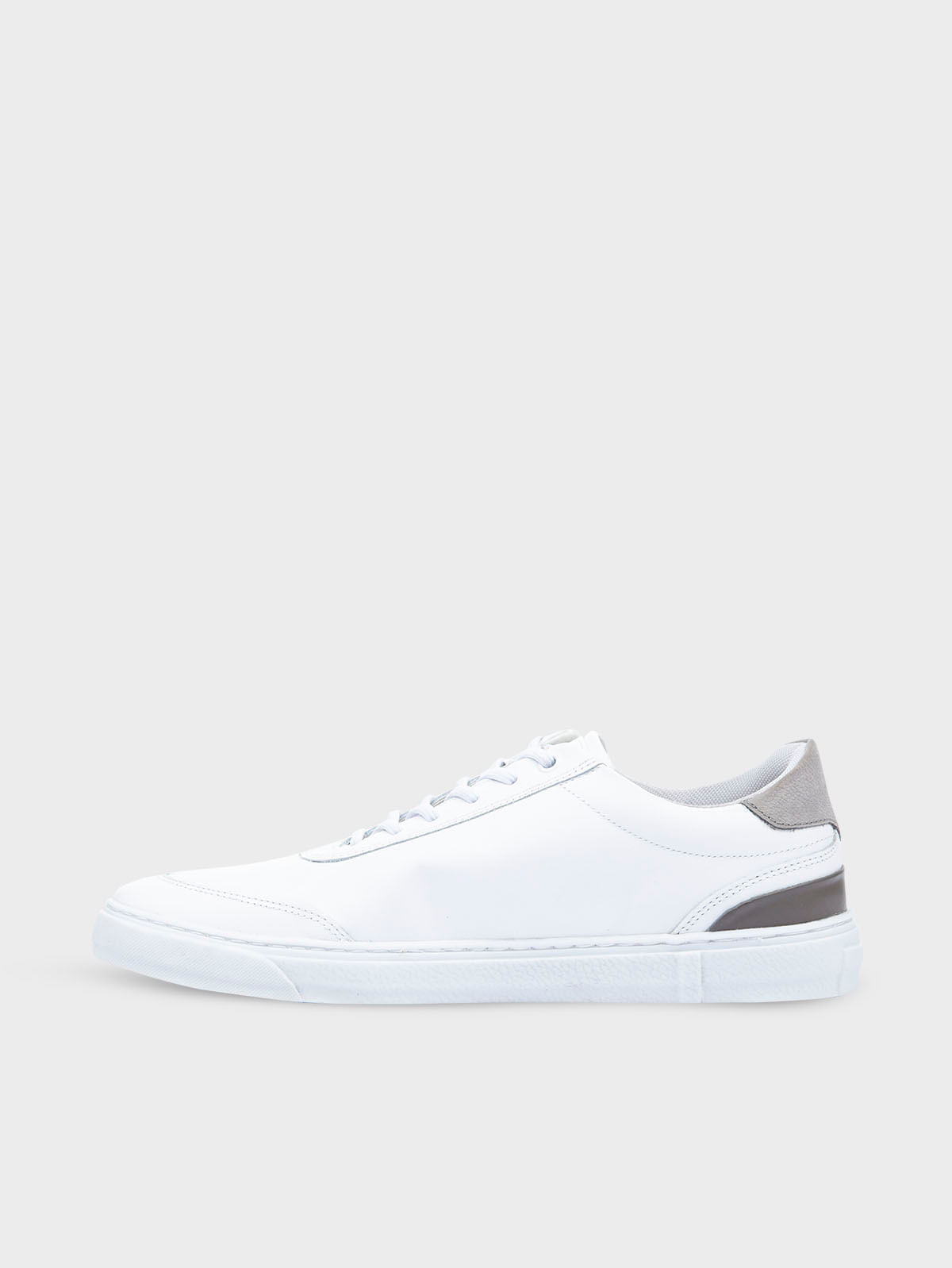 Tenis Casual en Cuero Hombre, Zapatos Hombre, 3056 Blanco