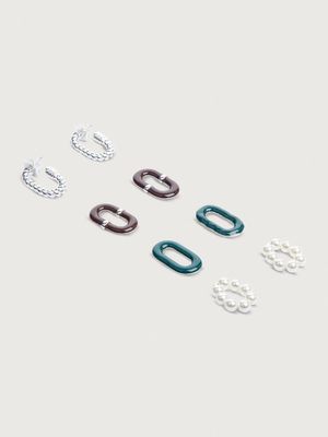 Aretes Intercambiables para Mujer 31316