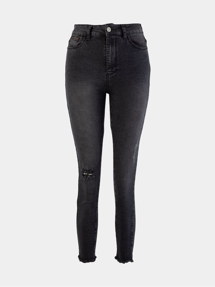 Jean Skinny Básicos Oscuros para Mujer 02817