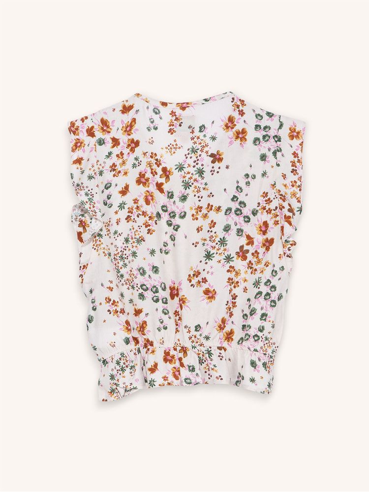Blusa Estampada de Flores para Niña 12014