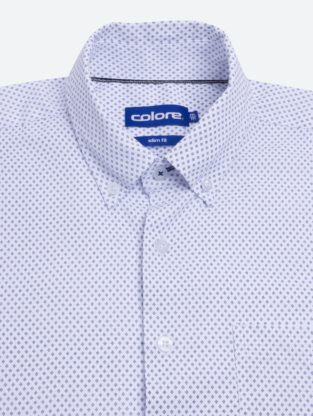 Camisa Sport Estampada Slim Fit para Hombre 09559