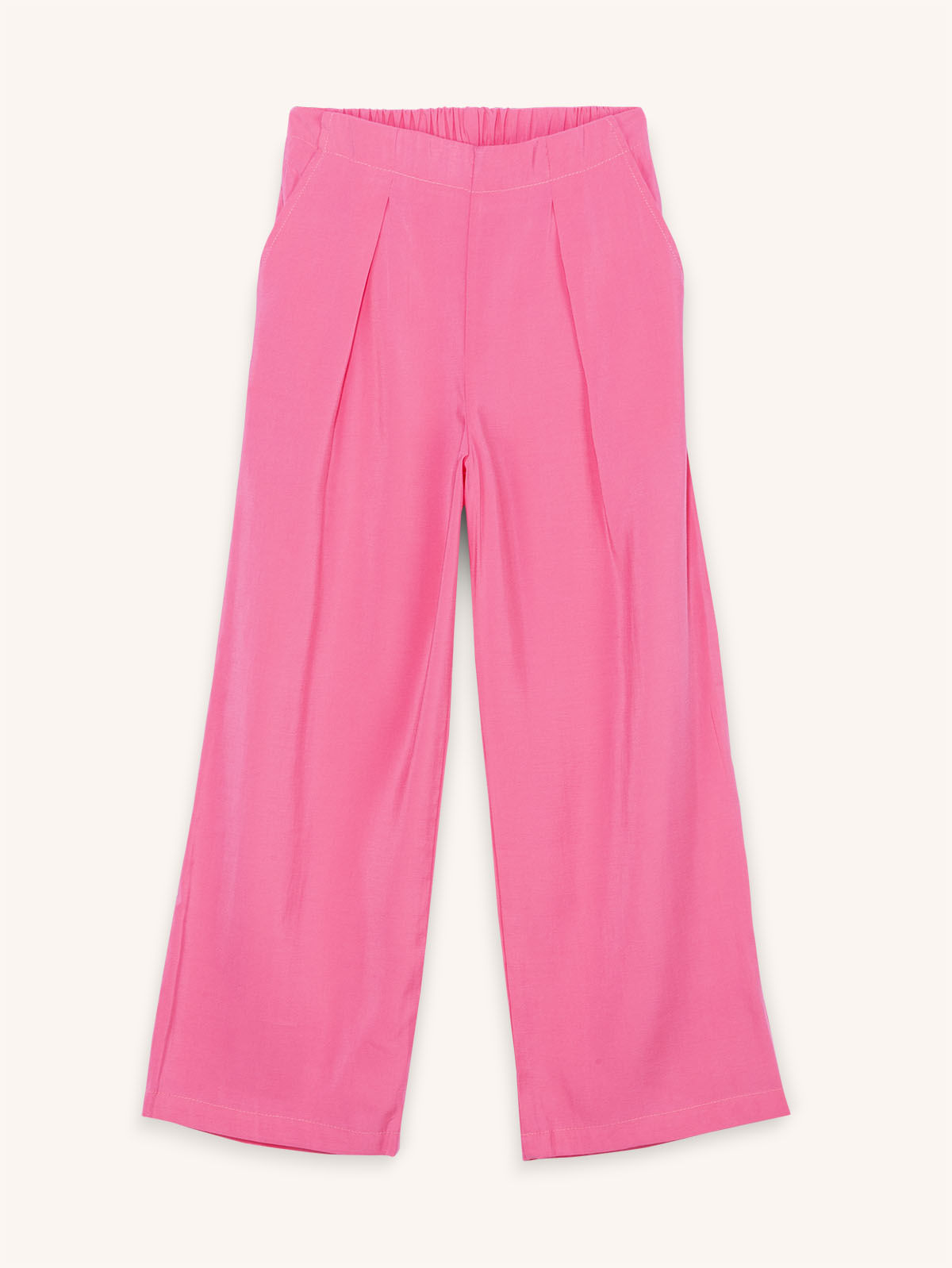 Pantalón Rosa Wide Leg para Niña 13564