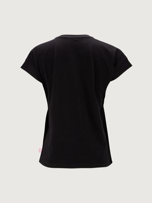 Camiseta Manga Corta Estampado Barbie para Mujer 32509