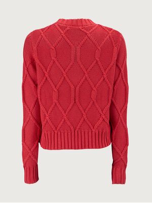 Suéter Cuello Redondo Unicolor para Mujer 30703