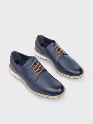 Zapato Casual Talonera en Contraste 31601
