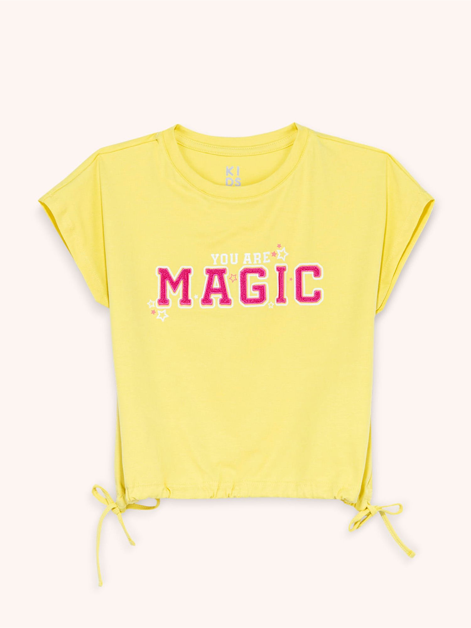 Camiseta Amarilla Volantes - Roco Moda Infantil & Lencería Roco Moda -  Atrévete a ahorrar con nosotros
