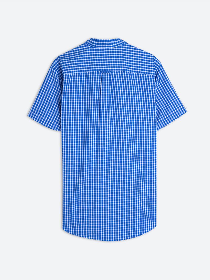 Camisa hombre cuadros manga corta - Uniforme Corporativo Hostelería