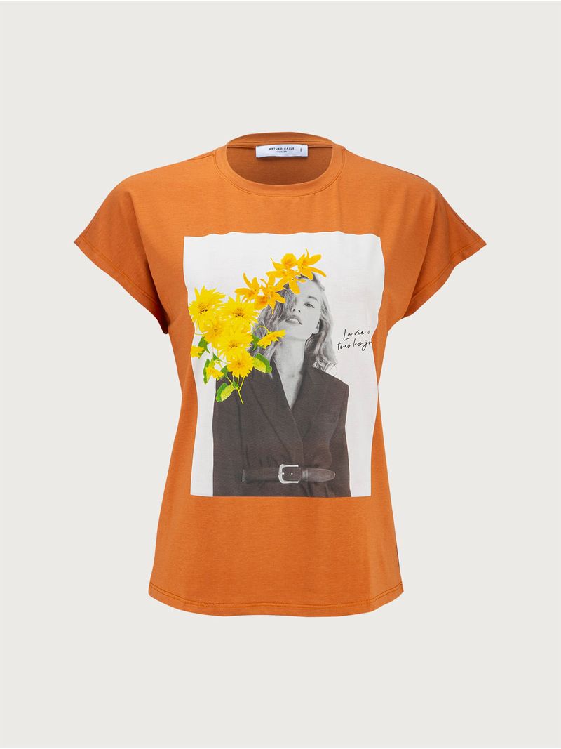 Camiseta manga corta MUJER - TuMarcaOriginal