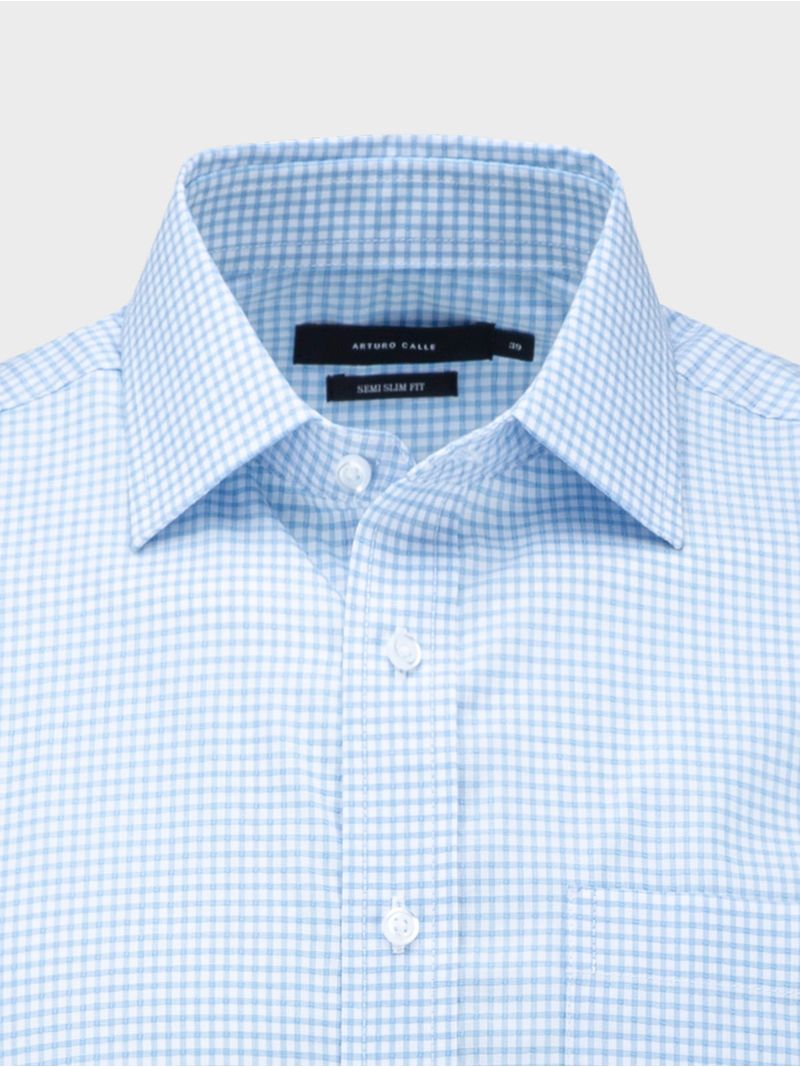 Camisa Formal para Hombre Silueta Semi Slim Fit 33931