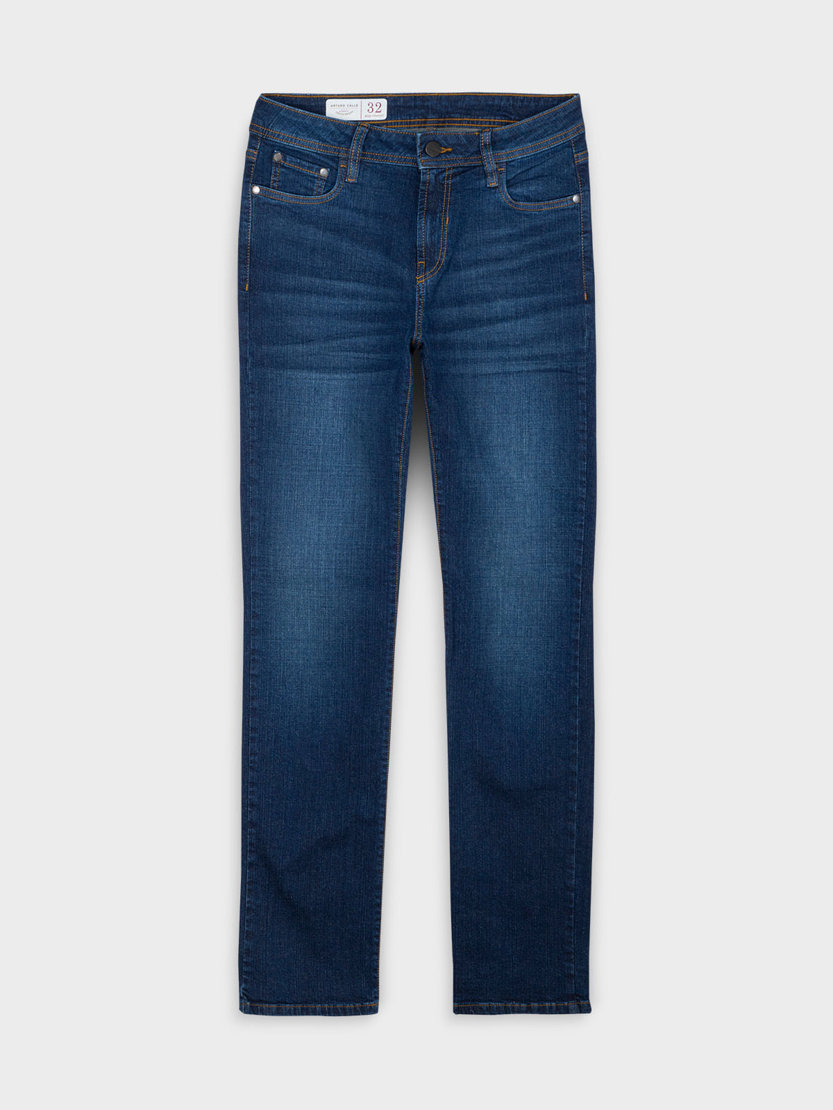 Pantalón de jeans clásico cintura alta ULALA1025 - ArturoPrendasPy