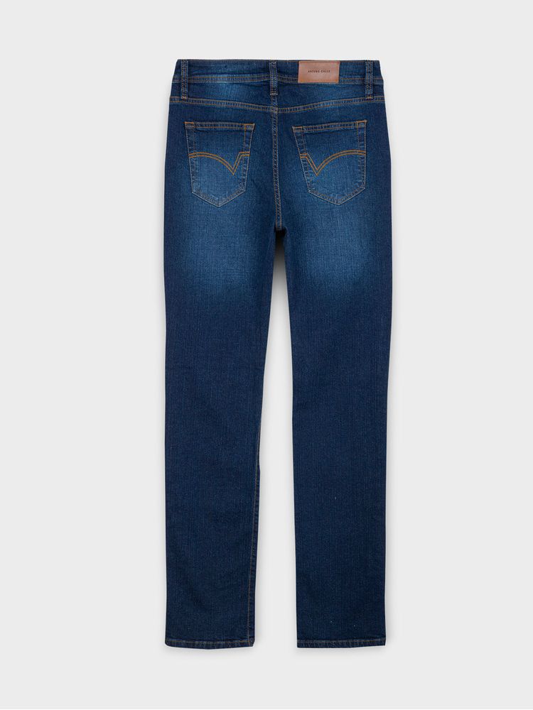 Jean Straight Fit para Hombre 34455