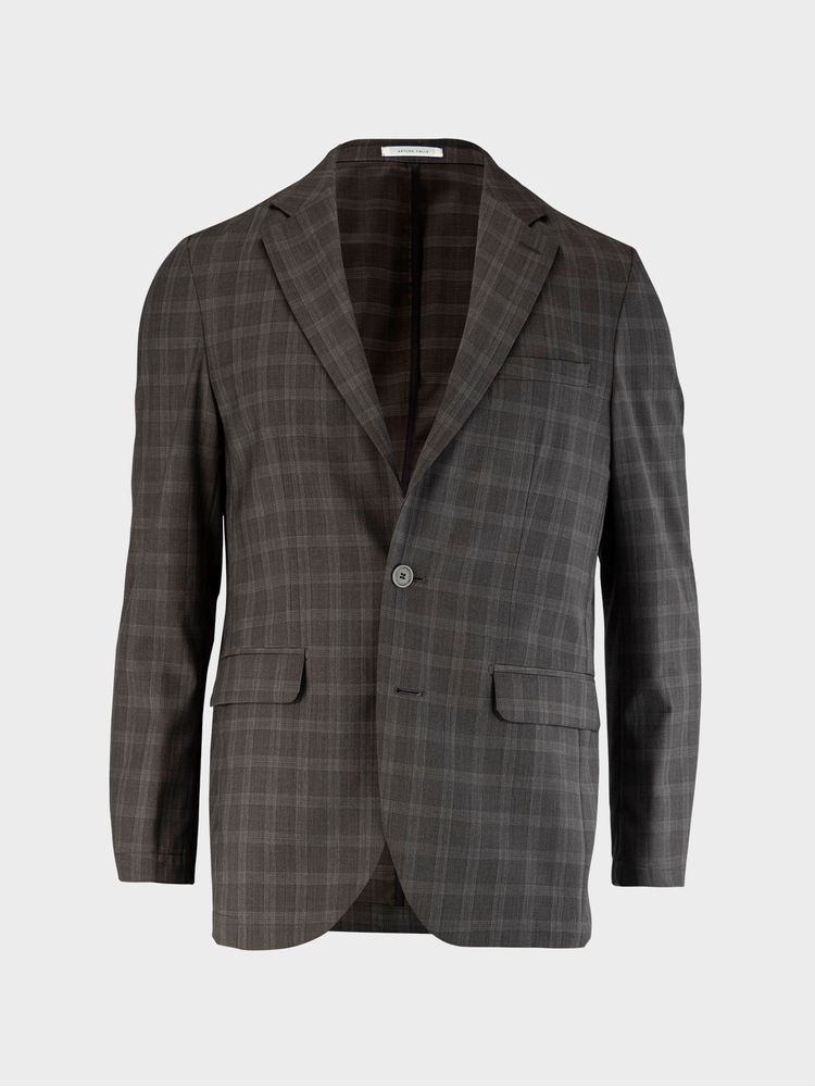 Traje Diseño Cuadros Semi Slim Fit para Hombre 02359