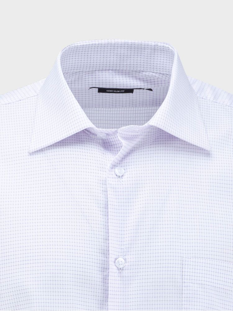 Camisa Formal Algodón Pima para Hombre Semi Slim Fit 33373