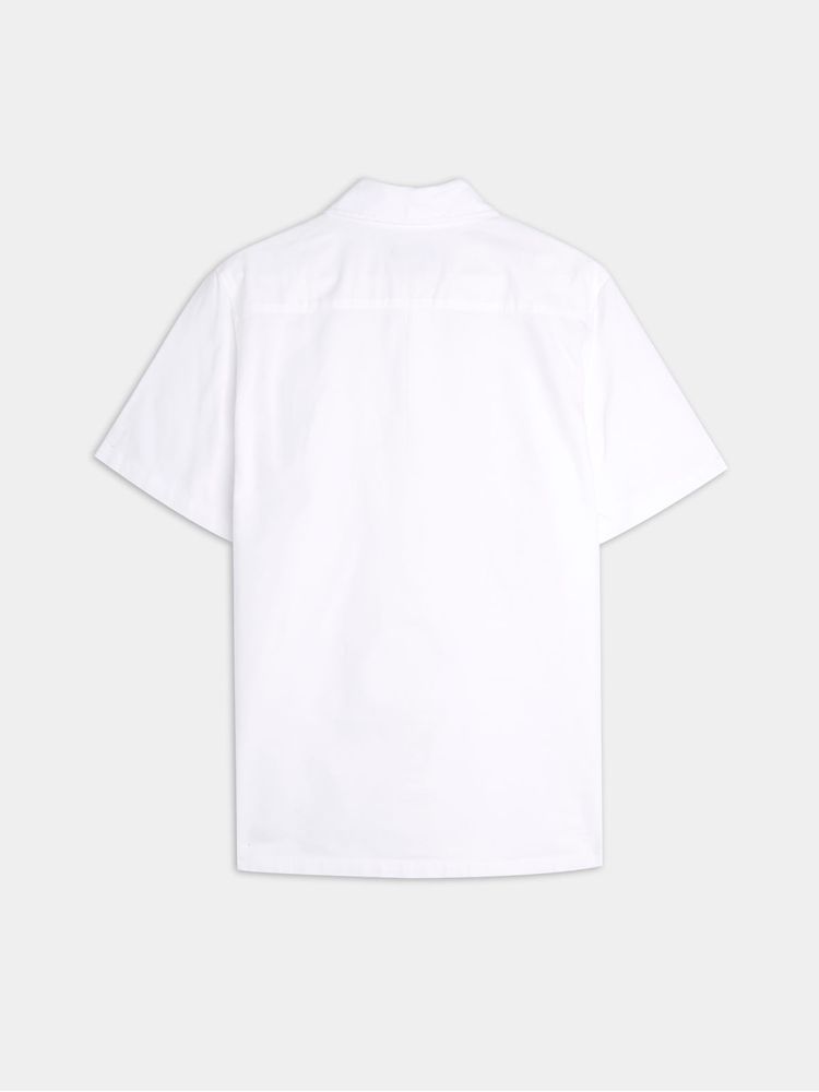 Camisa Unicolor Manga Corta para Hombre 05094