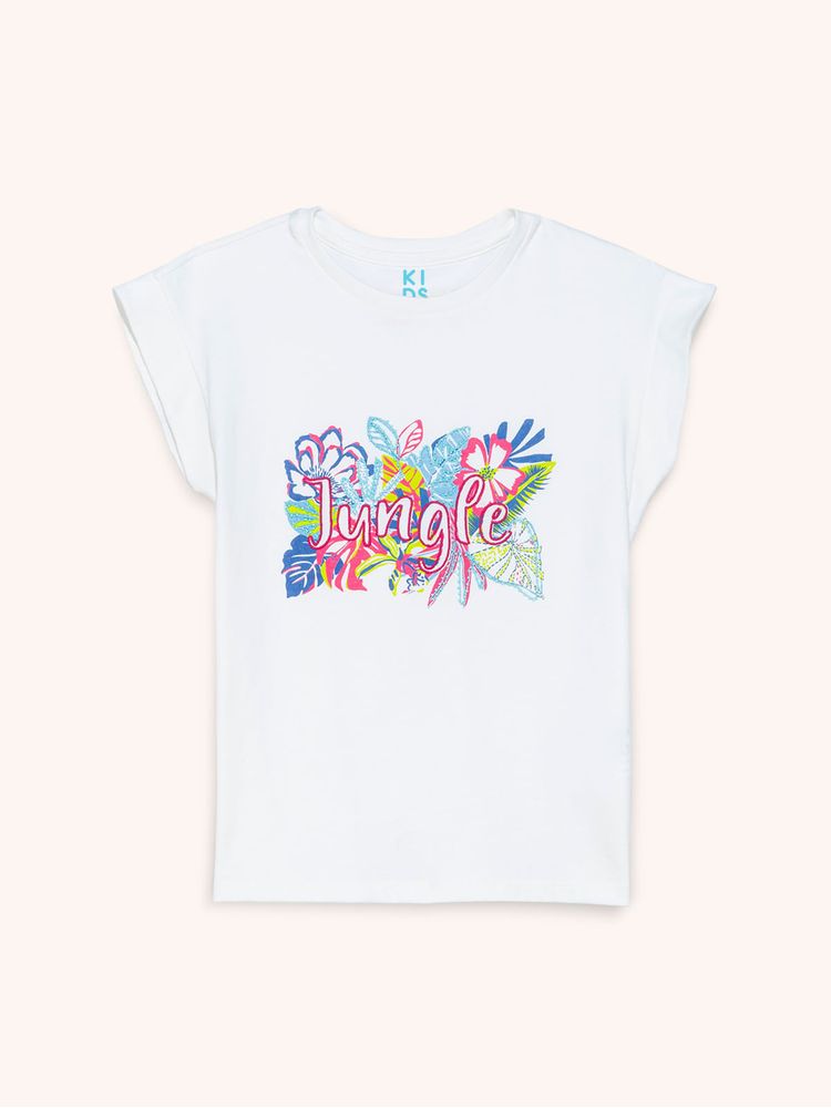 Camiseta Estampada para Niña 14211