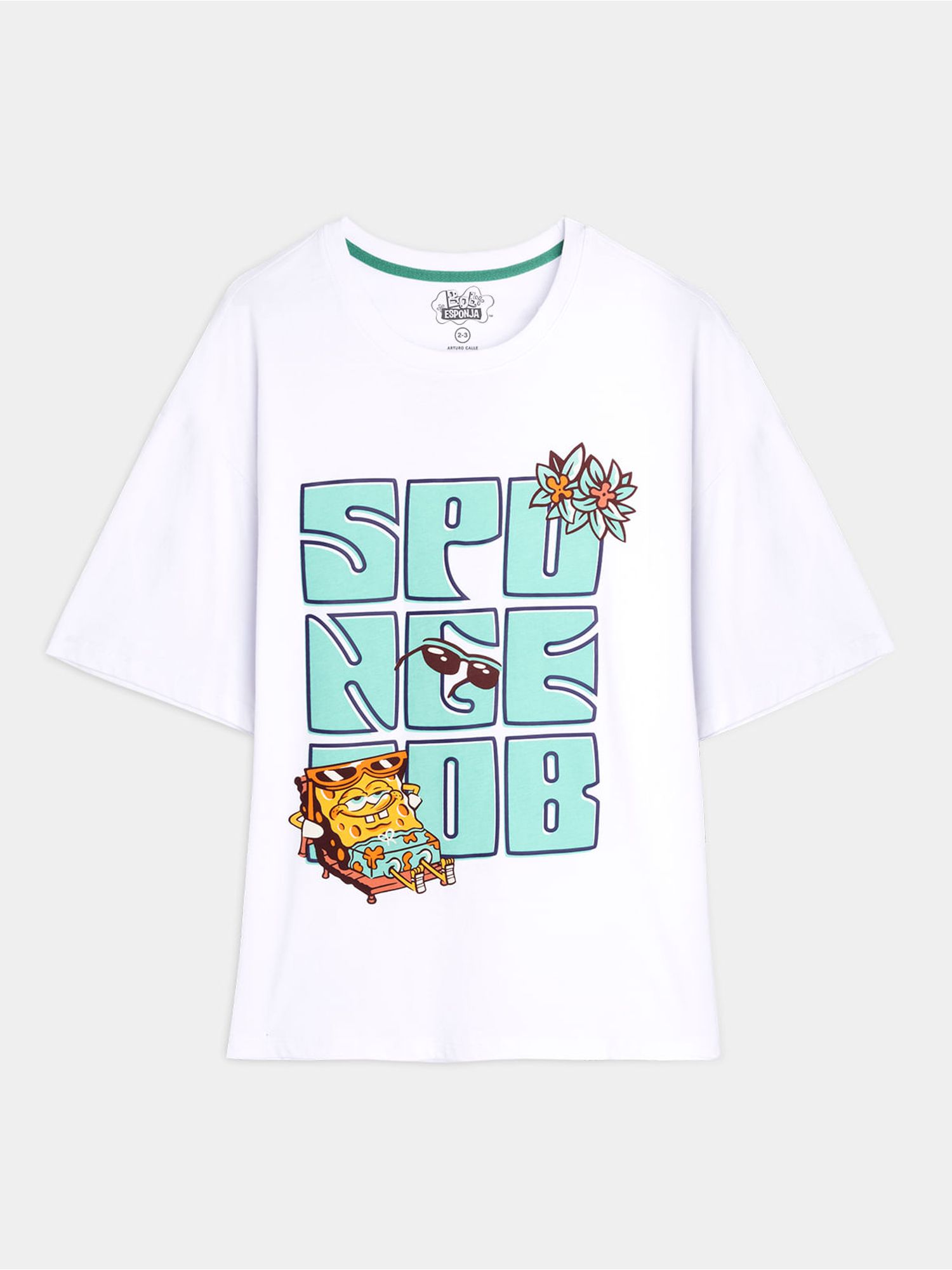 Camiseta bob esponja pull and bear hotsell
