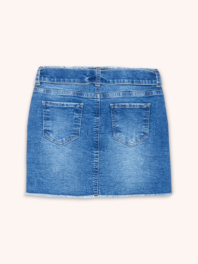Falda en Denim para Niña 14230