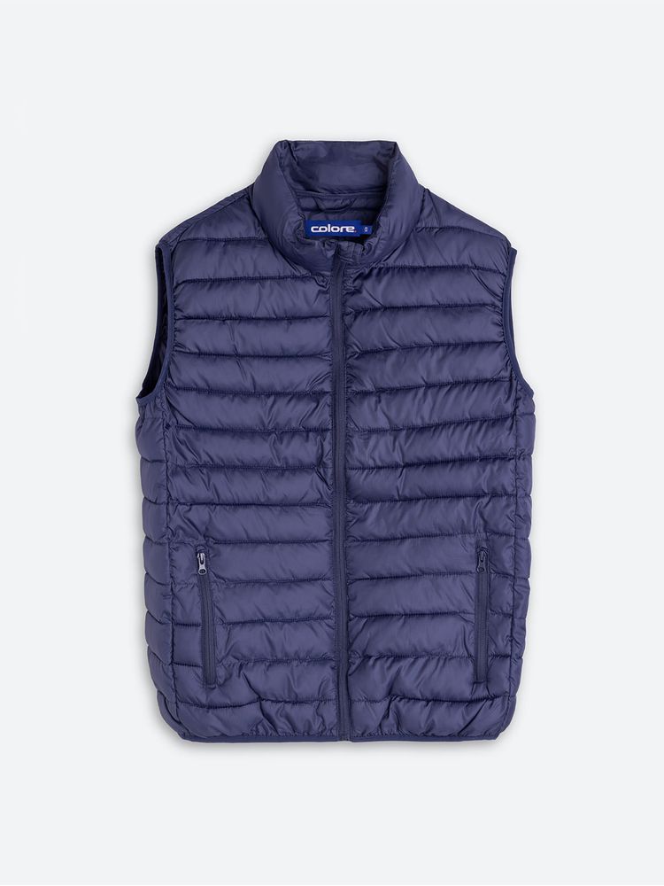 Chaleco Acolchado Unicolor para Hombre 11924