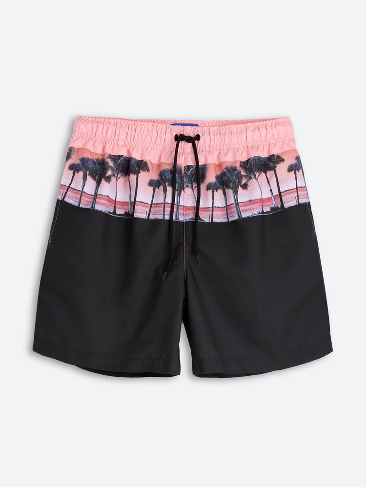 Pantaloneta de Baño Estampada para Hombre 11652