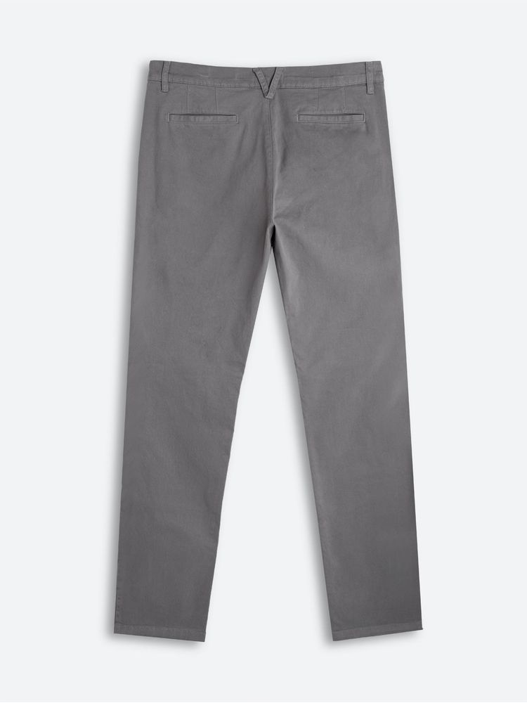 Pantalón Unicolor Slim Fit para Hombre 12354